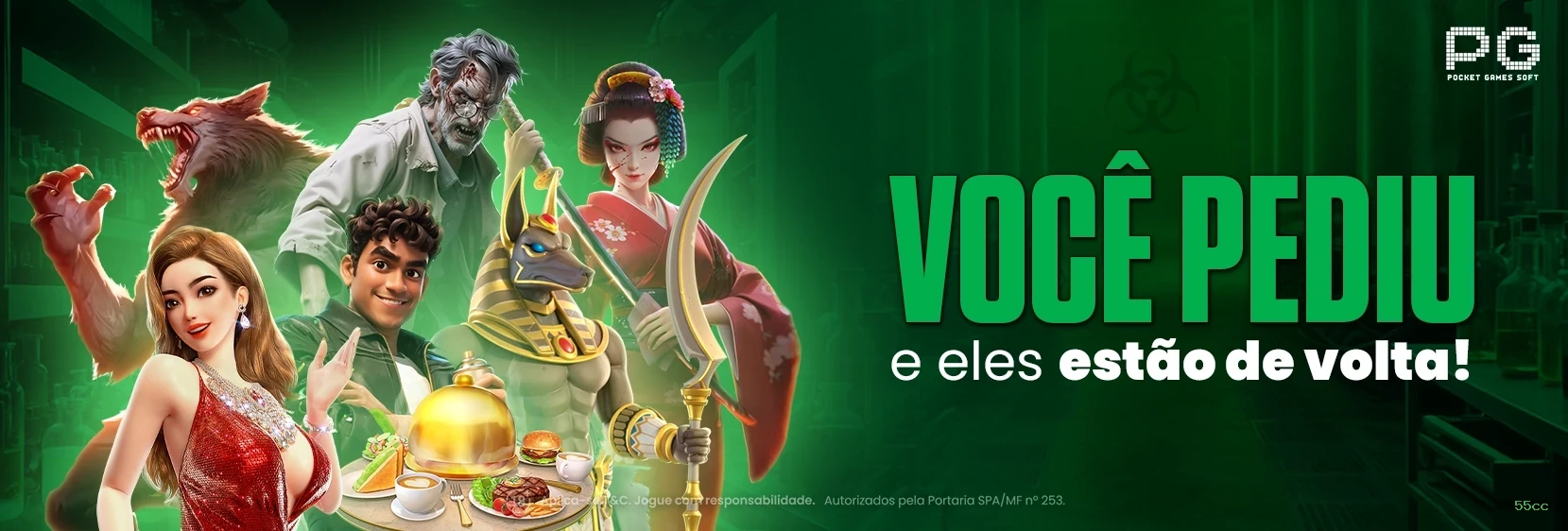 Bônus boas-vindas 55cc R$100